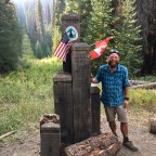 Am nördlichen Ende des Pacific Crest Trails – Welcome to Canada
